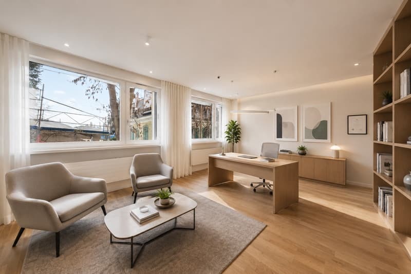 3 bureaux rénovés à louer, de 48m2 à 119m2, au coeur de Lausanne (1)