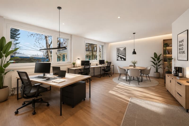 3 bureaux rénovés à louer, de 48m2 à 119m2, au coeur de Lausanne (2)