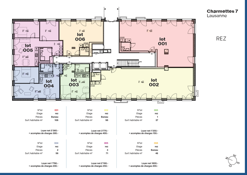 3 Zimmer renoviert zur Miete im Zentrum von Lausanne (7)