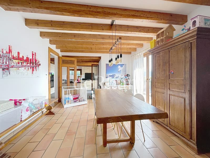 Bella villa individuale di 6 locali con vista panoramica a Grandvaux! (4)