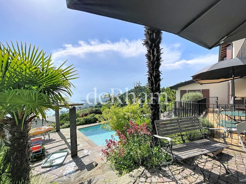 Bella villa individuale di 6 locali con vista panoramica a Grandvaux! (9)