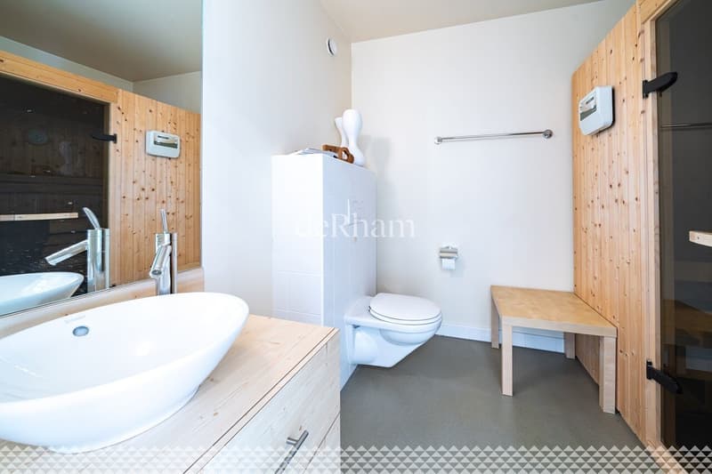 Villa di architetto con piscina vicino a Losanna (8)