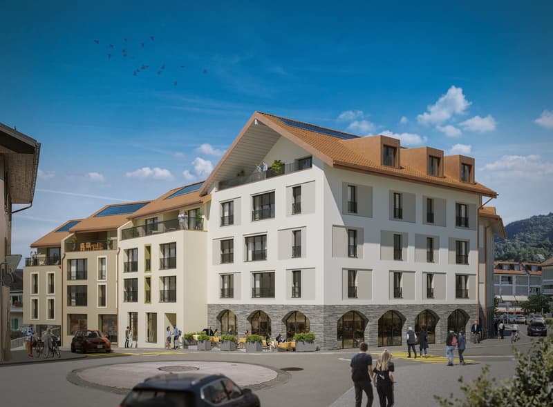 Superficie in affitto - 137,70 m² - Route de Vevey 2b, Blonay (1)
