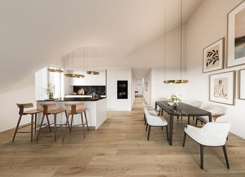 1. Vermietung - 4.5-Zimmer-Dachwohnung mit Panoramaaussicht und exklusivem Ausbaustandard (2)