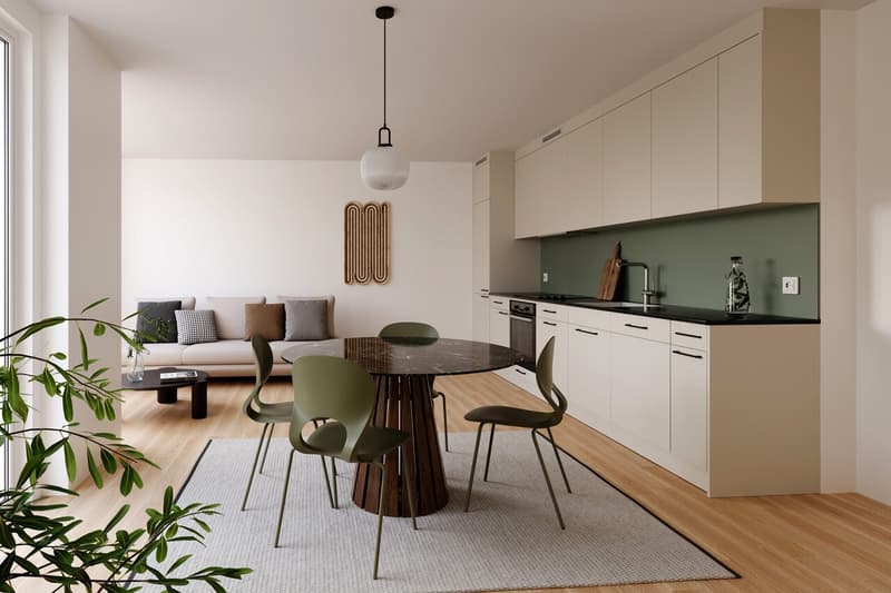Erstvermietung im Kreis 6 - 2.5 Zimmer mit Balkon (1)