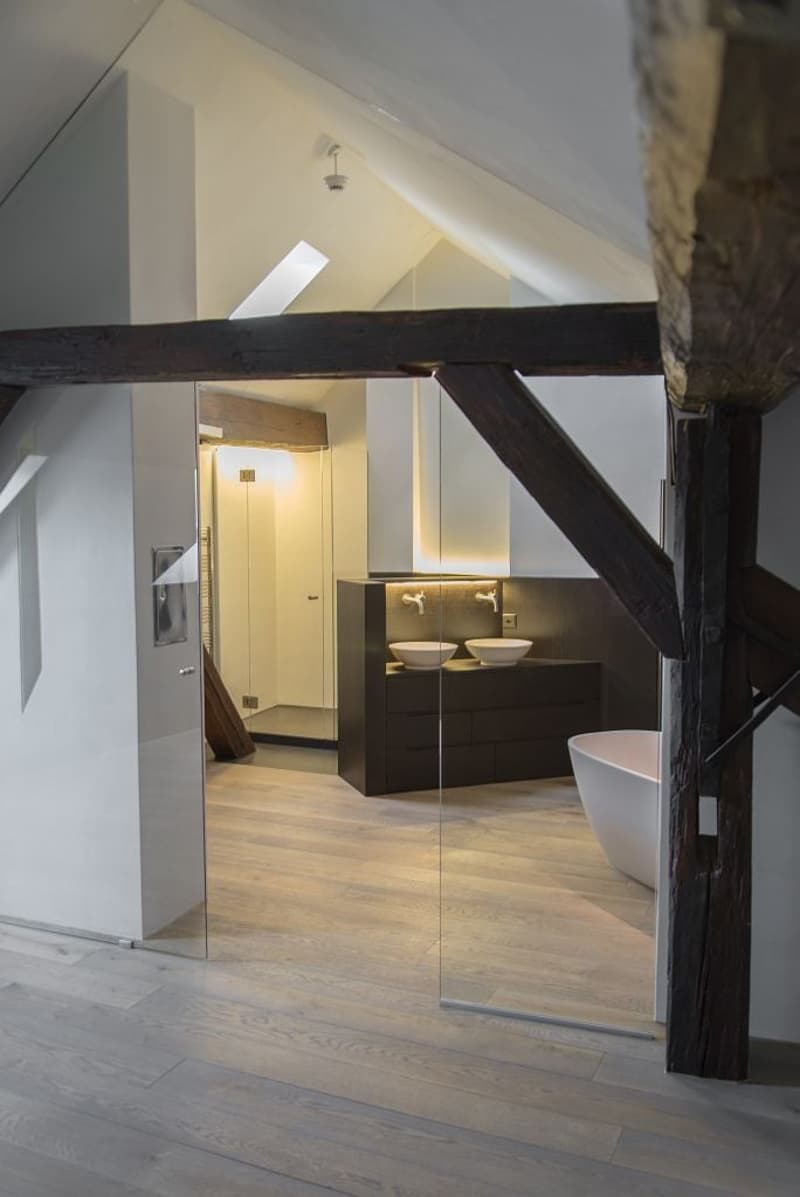 Appartamento loft con galleria nella città vecchia di Berna (11)