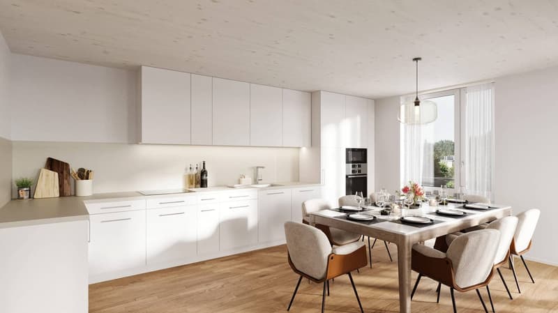 Unique 4.5-room apartment in Schöftland - New building with comfort (3)