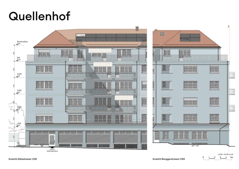 Attraktive Geschäftsfläche an Toplage im Quellenhof Wollishofen (1)