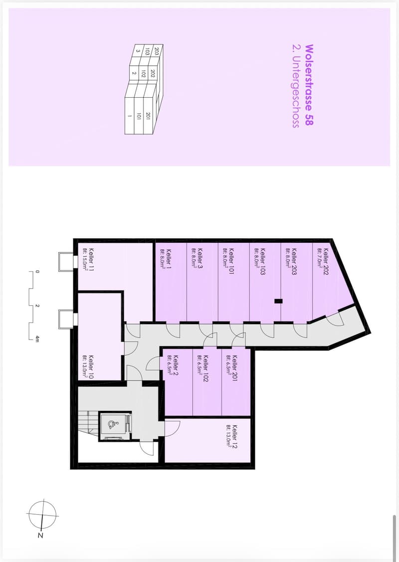 4.5 Zimmerwohnung im 1.OG mit 111 m2, Balkon 10.5 m2, Richtung Süden (13)