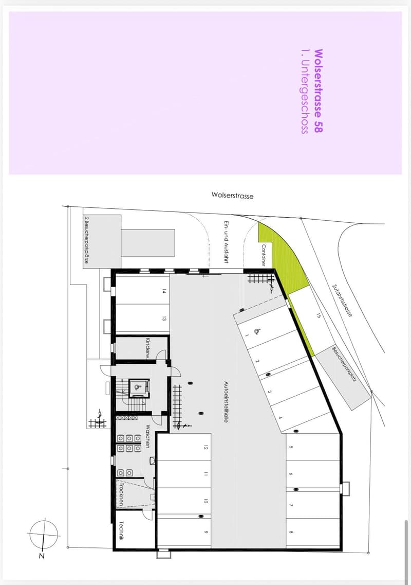 4.5 Zimmerwohnung im 1.OG mit 111 m2, Balkon 10.5 m2, Richtung Süden (12)