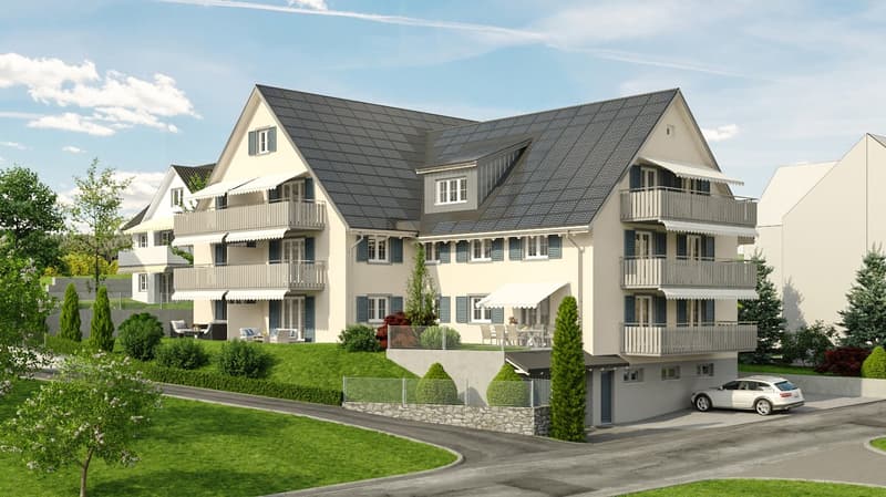 4.5 Zimmerwohnung im 1.OG mit 111 m2, Balkon 10.5 m2, Richtung Süden (6)
