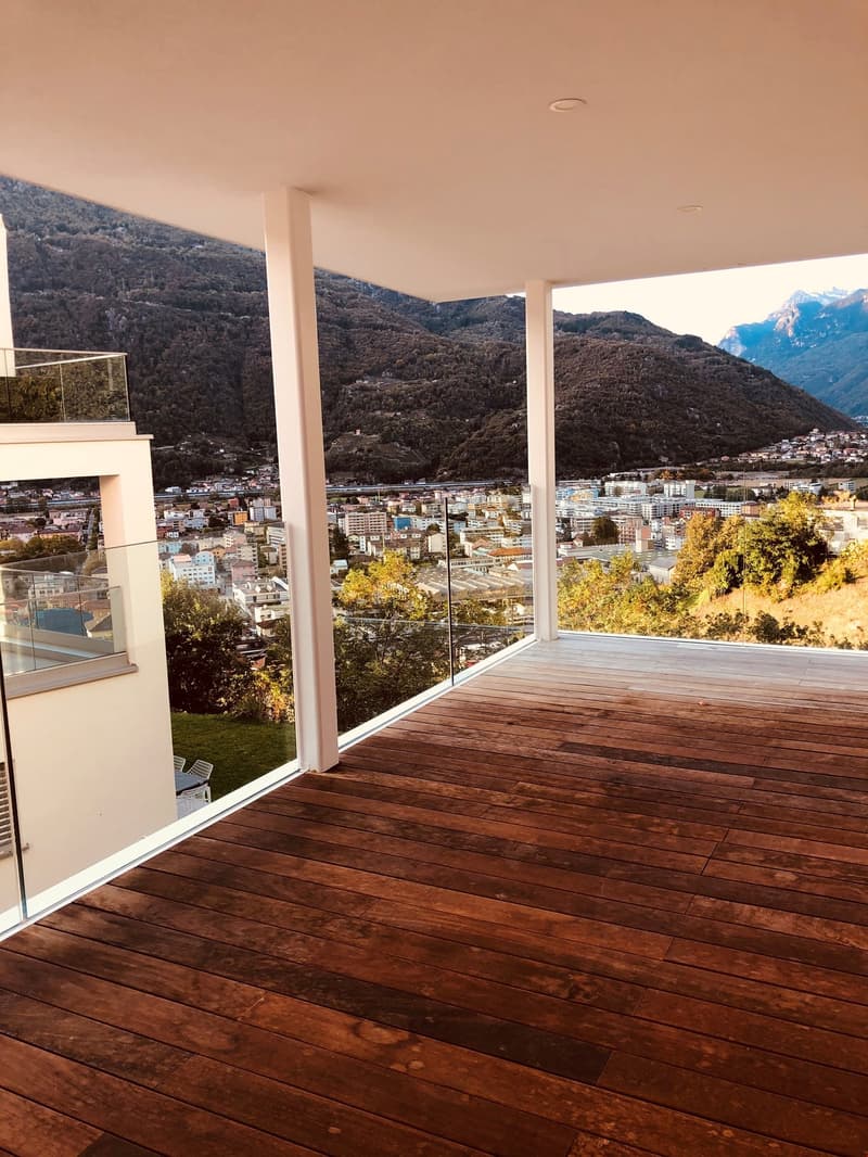 Appartamento moderno di 3.5 locali con vista panoramica a Bellinzona (5)