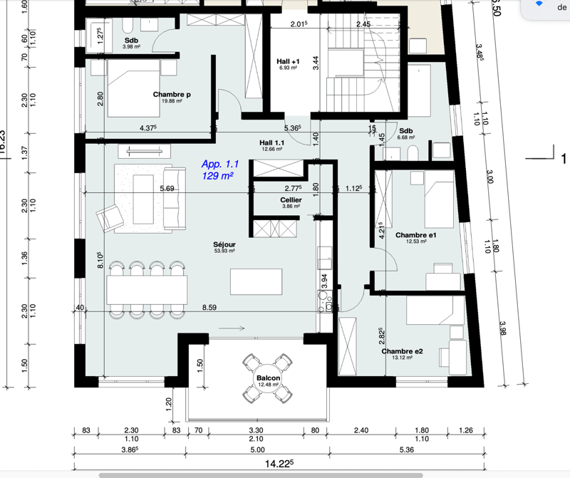 Magnifique appartement de 4,5 pièces à Tavannes 130m2 (3)
