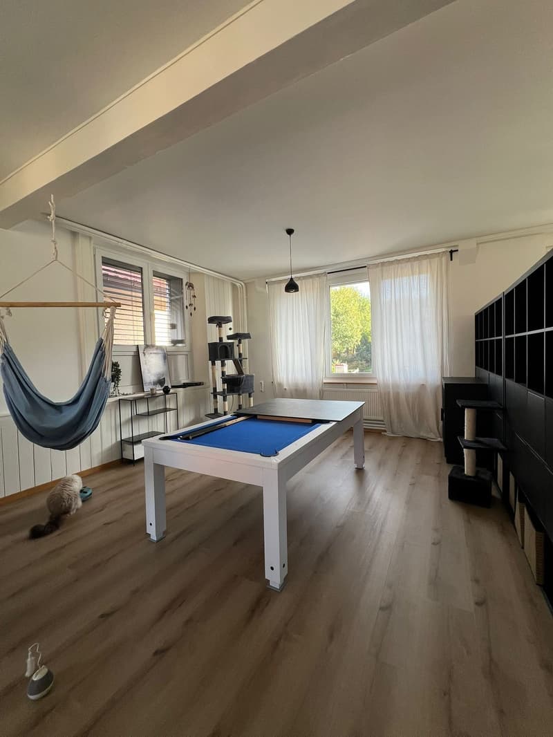 Joli Loft rénové à Tramelan – Chemin des Sources 1 (6)