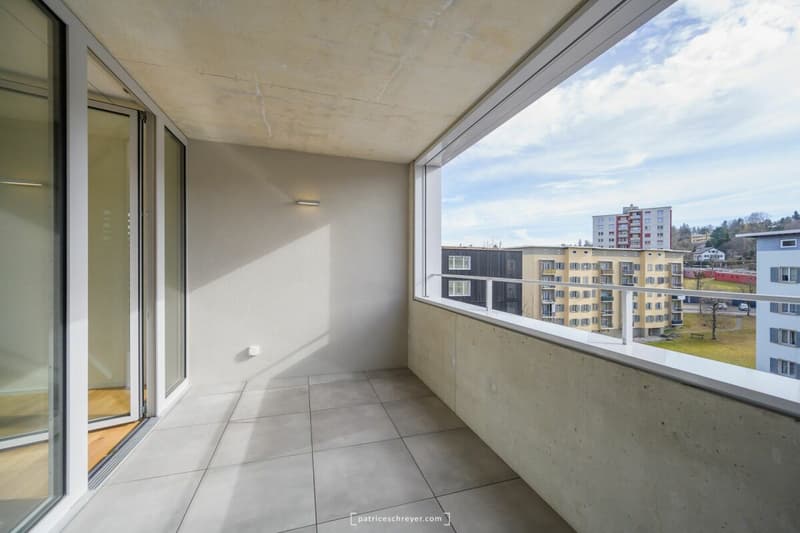 Very beautiful 3.5-room apartment, completely new with balcony-loggia (7)