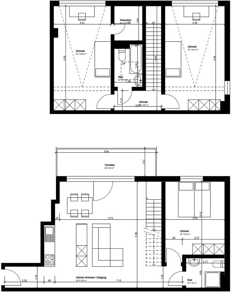 Appartamento luminoso di 4.5 locali con vista sulla montagna a Turtmann – disponibile immediatamente! (12)