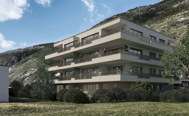 Spacious new apartments – just 10 minutes from Visp (1)