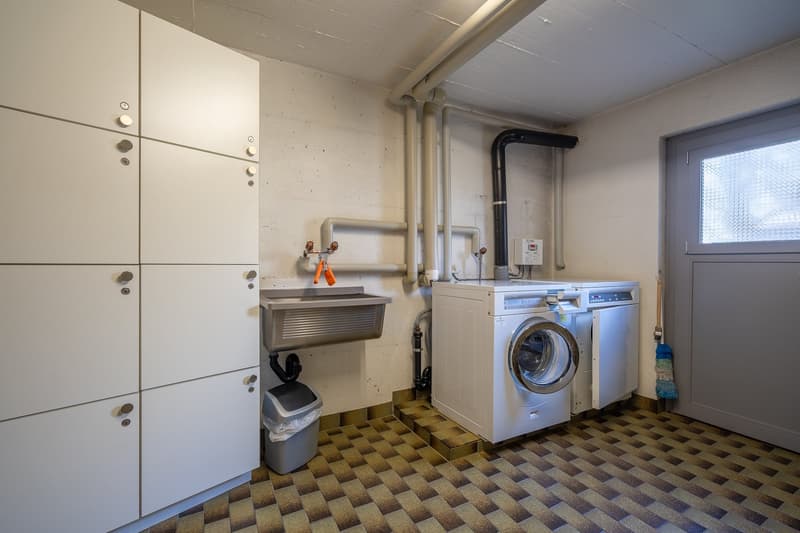 Appartement spacieux en attique avec ascenseur privé et terrasse ensoleillée à Naters (49)