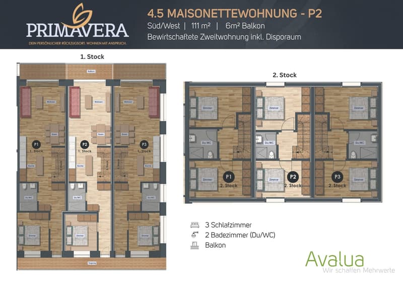 Maisonette di 4,5 locali gestita con locale di deposito a Saas-Grund – Costruzione nuova 2026 (5)