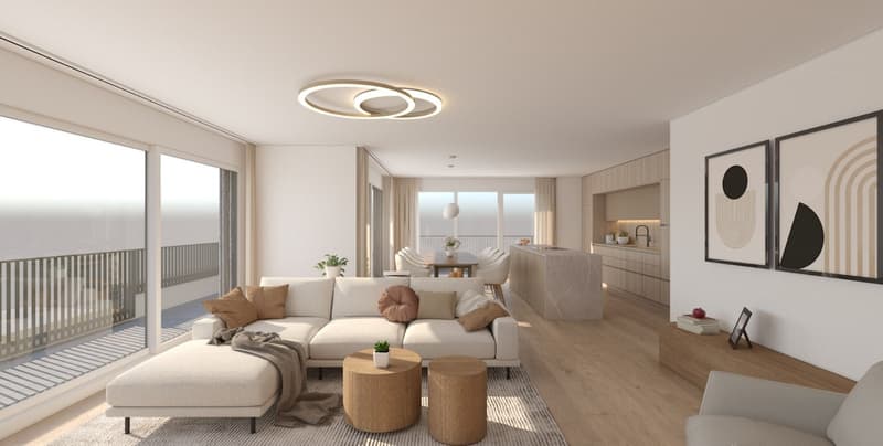 Spacious new apartments – only 10 minutes from Visp (3)