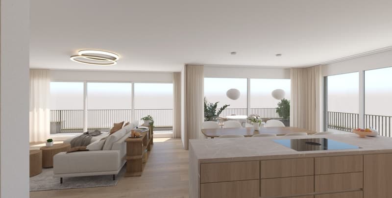 Spacious new apartments – just 10 minutes from Visp (4)