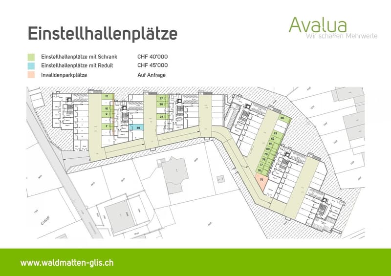 Einstellplätze mit dazugehörigem Schrank oder Reduit in Glis (3)