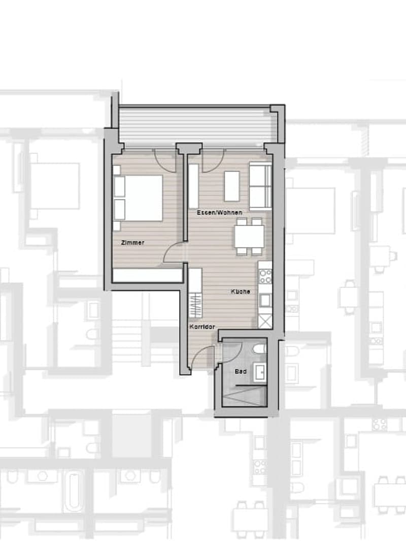 Moderne 2.5-Zimmer-Wohnung im Herzen von Zermatt (4)