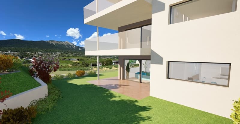 Image 3D extérieure - Rez ouest