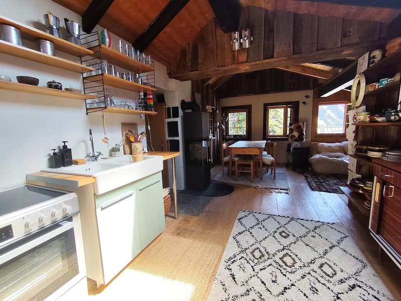 Chalet de caractère à Plan-Cernet – 4.5 pièces avec terrain (17)