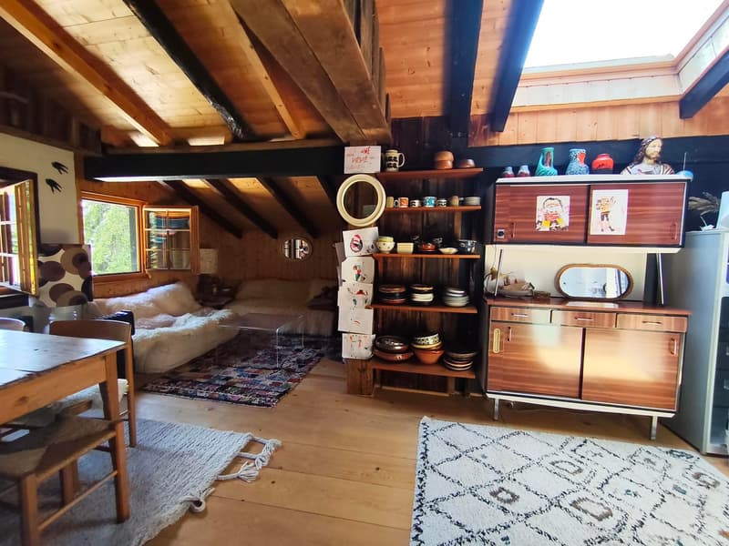 Chalet de caractère à Plan-Cernet – 4.5 pièces avec terrain (16)