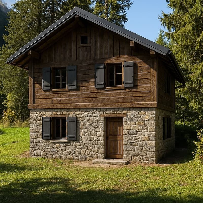 Chalet de 3.5 pièces à vendre à Conthey – Charme alpin (1)