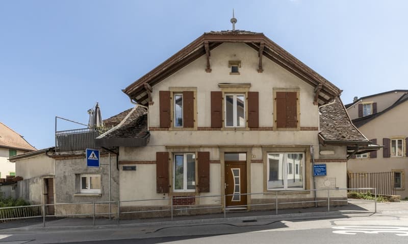 Immeuble mixte à haut potentiel au cœur du village de Bôle (Commune de Milvignes) (3)
