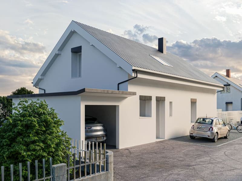 Villeret, renovated single-family house with 2 apartments (2)