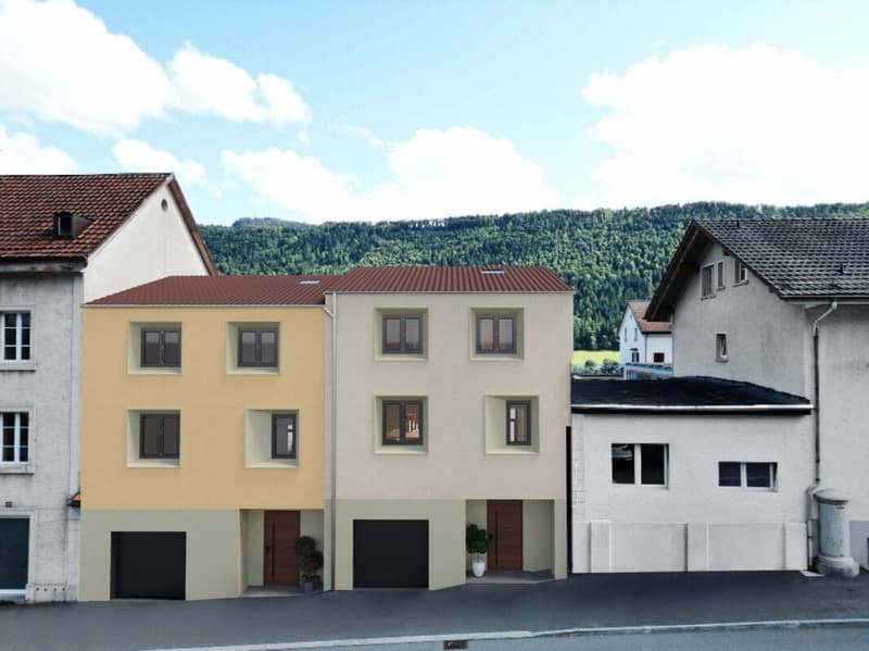 St-Imier, new semi-detached house with 5.5 rooms (5)