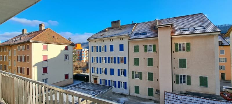 St-Imier, 4.5-room apartment on the 1st floor with balcony (10)
