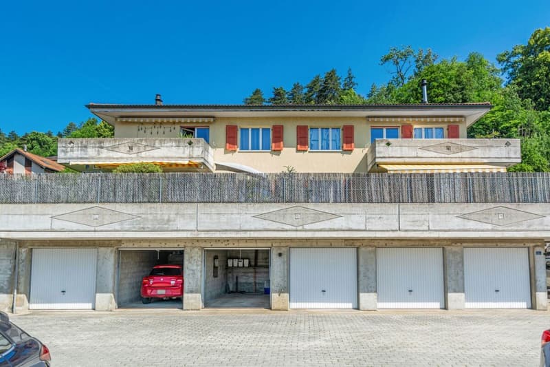 Dombresson, magnificent 4.5-room duplex attic, garage, parking space (16)