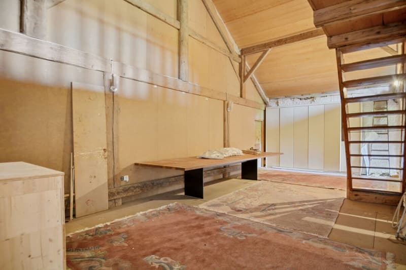 Le Noirmont, charming farm with building land (10)