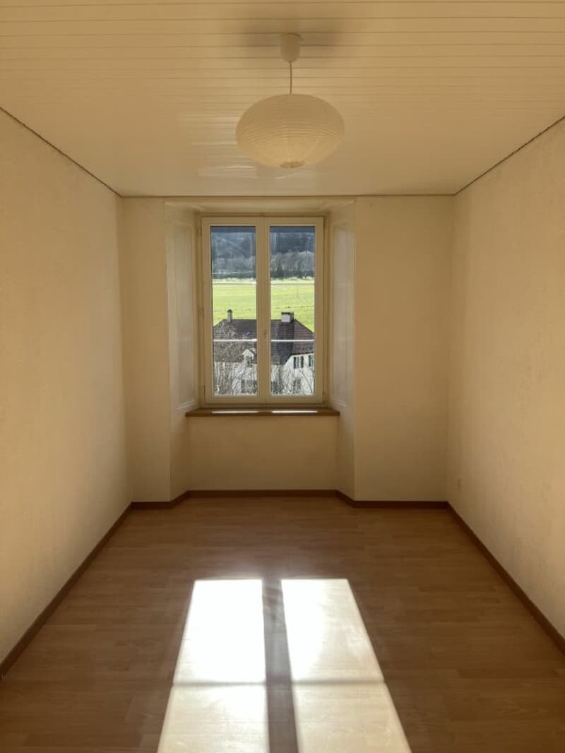 Beautiful 3.5-room apartment on the 2nd floor with modern kitchen in Sonvilier (8)