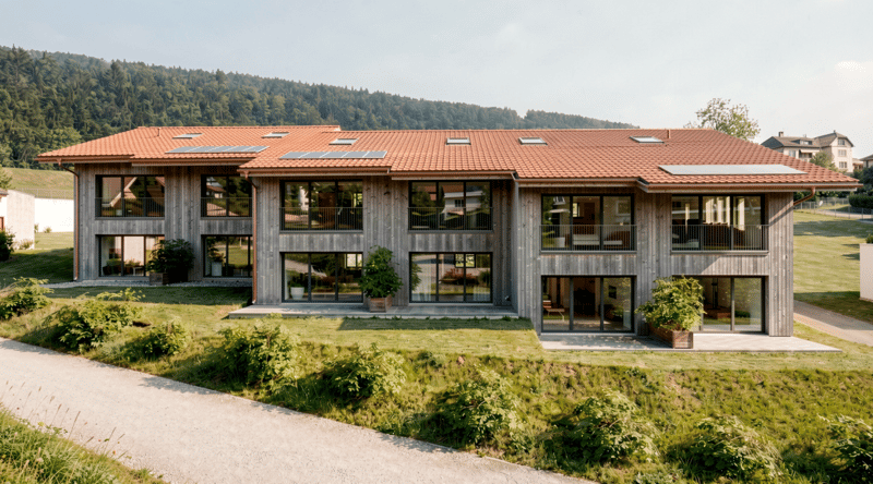 St-Imier, semi-detached house with 4.5 / 5.5 rooms - new construction (1)