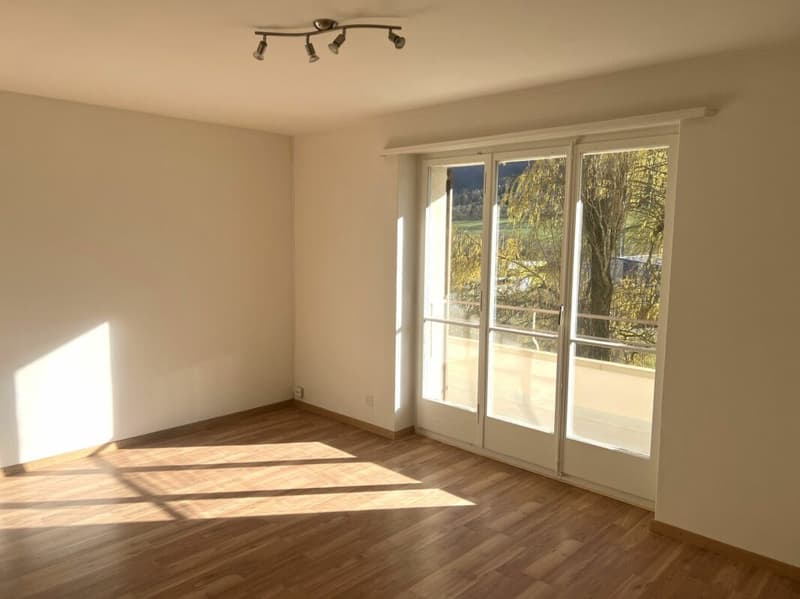 Corgémont, joli appartement de 3 pièces au 1er étage avec balcon (2)