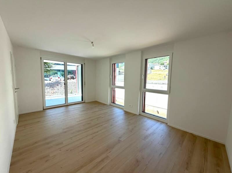 Villeret, schöne 2.5-Zimmer-Wohnung im 1. Stock mit Terrasse und Aufzug (7)
