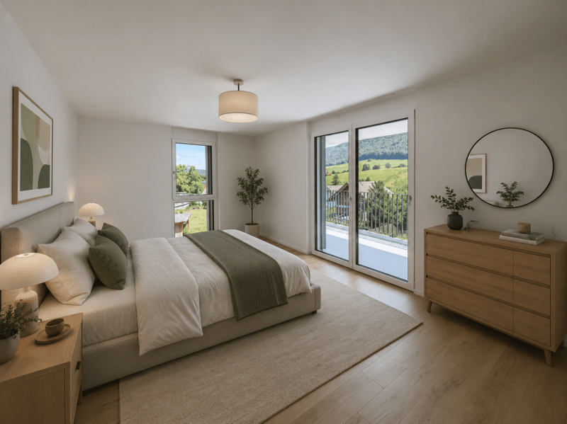 Villeret, wunderschöne 3.5-Zimmer-Wohnung im 2. Stock mit Terrasse und Aufzug (10)