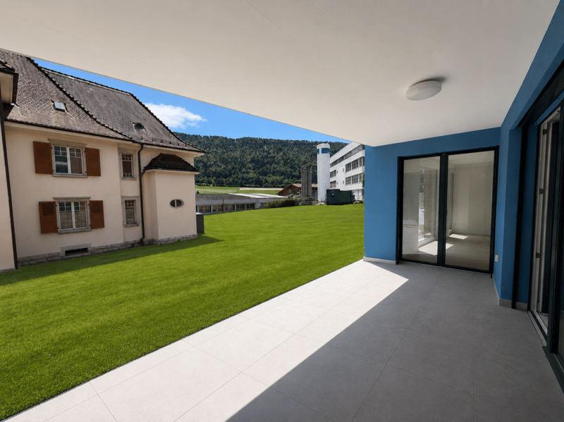 Villeret, prächtige 4.5-Zimmer-Wohnung mit Terrasse und privatem Garten (4)