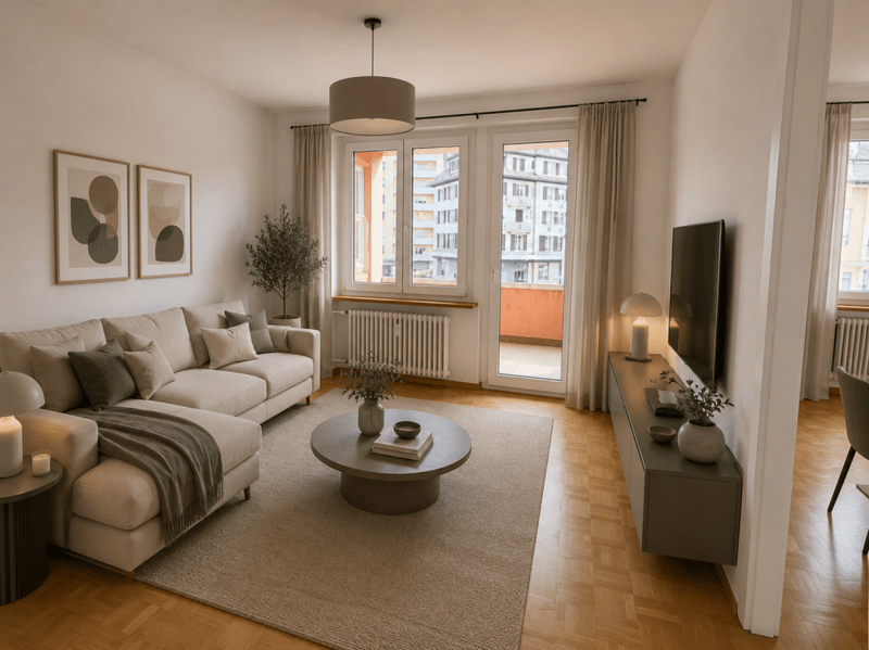 Tavannes, bel appartement de 3 pièces au 1er étage avec balcon (3)