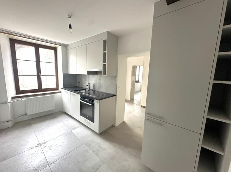 Villeret, appartement 1.5 pièces rénové et loué (2)