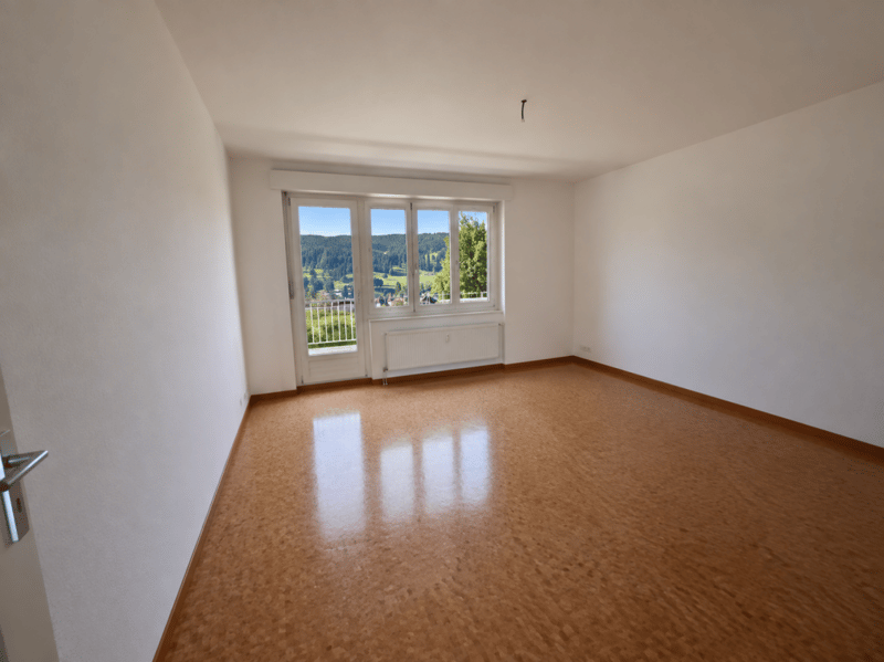 Tramelan, joli appartement de 3.5 pièces au 2ème étage avec balcon et vue dégagée (3)