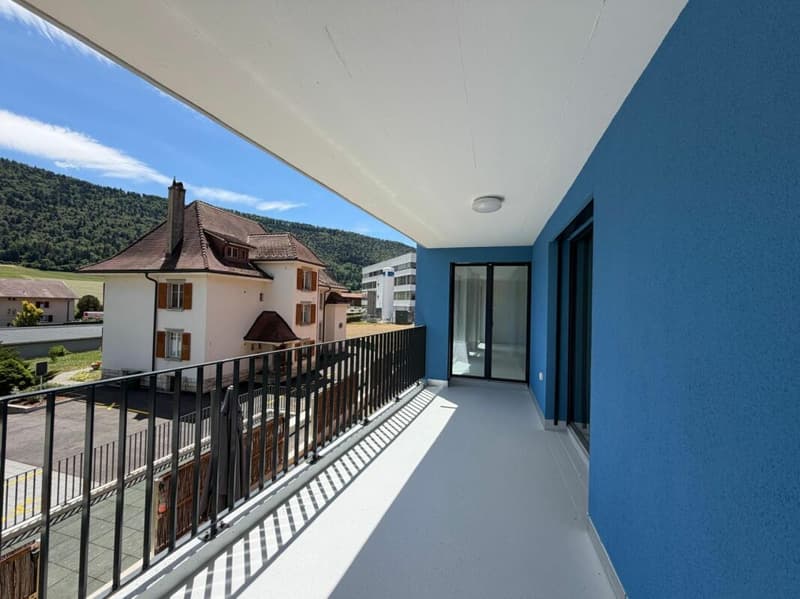 Villeret, magnifique appartement de 3.5 pièces au 1er avec terrasse et ascenseur (6)