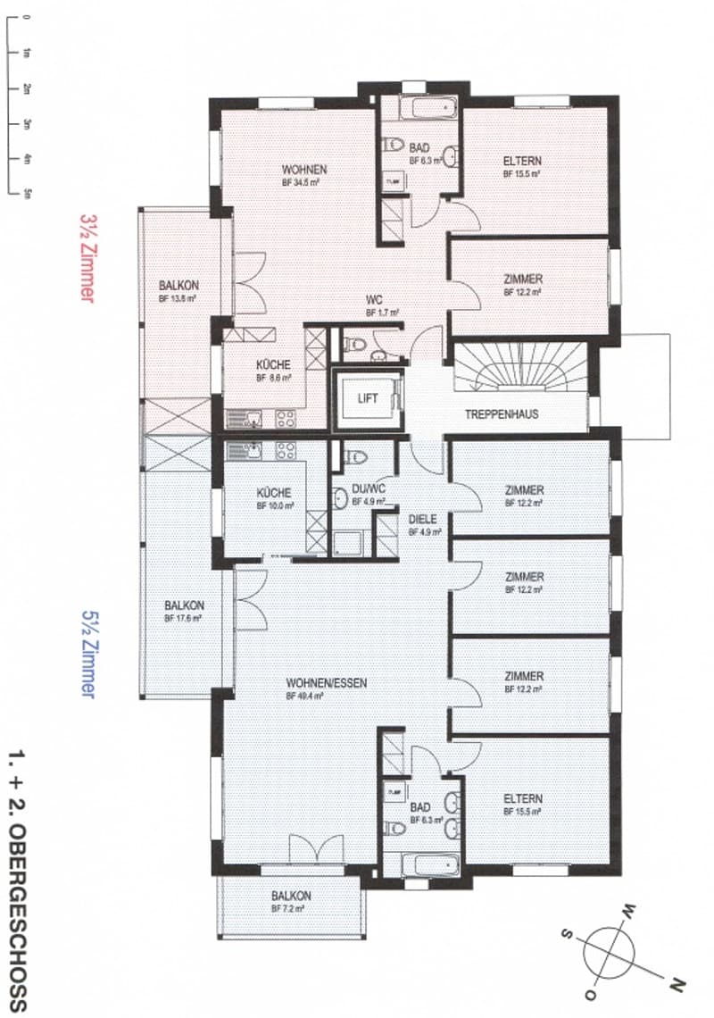 Moderne 3.5-Zimmerwohnung mit Balkon (9)