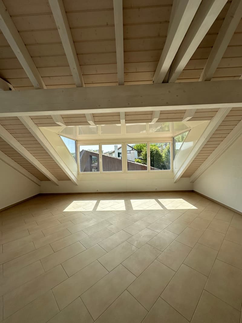 Moderne und helle 3-Zimmer Dachwohnung mit Weitsicht (2)