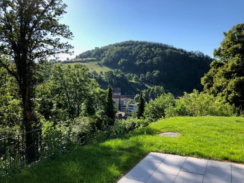 Appartamento 5,5 locali NWFL 162 m2 con posto a sedere in giardino / cantina / cantina del vino / tecnologia circa 60 m2 - in una casa di 2 famiglie (2)